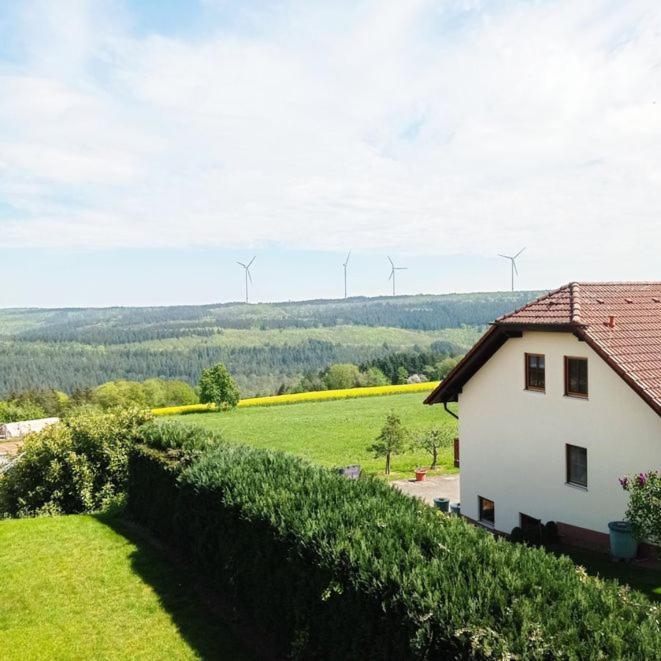 Ferienwohnung Zur Schoenen Aussicht Buchen  Exterior foto